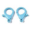 Plastic Lobster Claw Clasps X-KY-ZX002-13-B-4