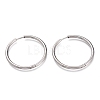 Tarnish Resistant 201 Stainless Steel Huggie Hoop Earrings EJEW-O095-02E-1