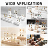 4 Colors Acrylic Single Earring Display Card ODIS-AR0001-05A-6
