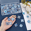 1Set Glass Cabochons GGLA-PH0001-65C-3
