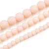 Opaque Glass Beads Strands GLAA-T032-P8mm-MD09-4