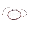Adjustable Nylon Cord Braided Bead Bracelet BJEW-JB05683-2