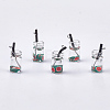 Glass Bottle Pendants LS-CRES-N017-06C-1