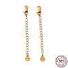 925 Sterling Silver Chain Extenders STER-D036-35AG-3