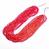 Baking Paint Transparent Glass Beads X1-DGLA-A035-T10mm-A02-2