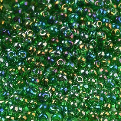 6/0 Inside Colours Fringe Glass Seed Beads X1-SEED-A034-03G-1