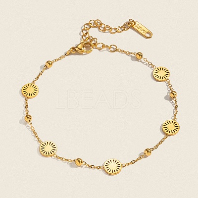 304 Stainless Steel Link Bracelets DO8683-1-1