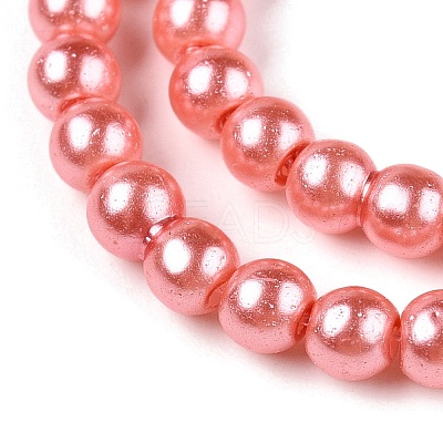 Baking Paint Glass Pearl Bead Strands X1-HY-Q003-3mm-77-A-1