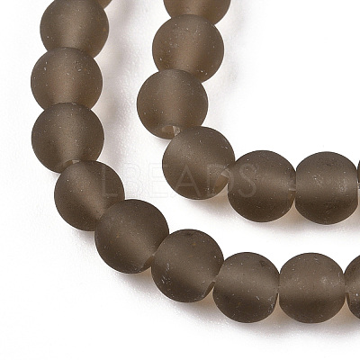 Transparent Glass Beads Strands GLAA-T032-T4mm-MD02-1