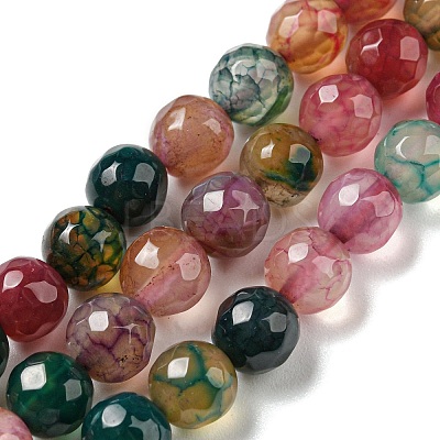 Natural Agate Beads Strands X-G-C082-A01-13-1