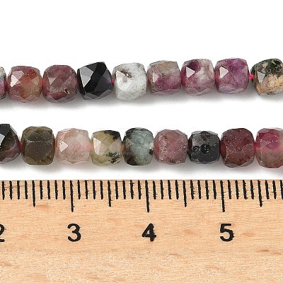 Natural Multicolor Tourmaline Beads Strands G-F619-44-01-1
