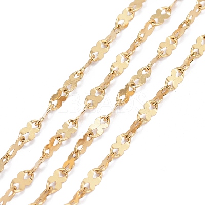 Ion Plating(IP) 304 Stainless Steel Dapped Link Chains CHS-F013-03G-1