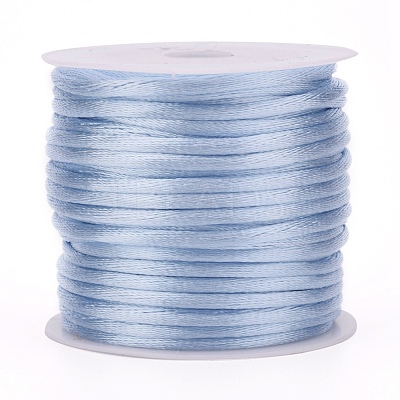 Nylon Satin Rattail Cord NWIR-L006-2mm-25-1