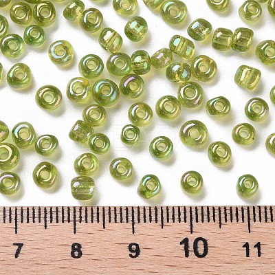 6/0 Round Glass Seed Beads SEED-US0003-4mm-164-1