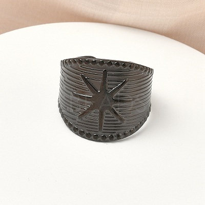 304 Stainless Steel Cuff Open Rings RJEW-D338-02F-EB-1