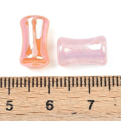 Electroplate Transparent Resin Beads RESI-P046-09A-M-1