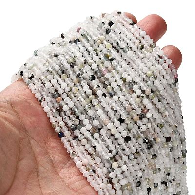 Natural Rainbow Moonstone Beads Strands G-RM2025-A15-3mm-1