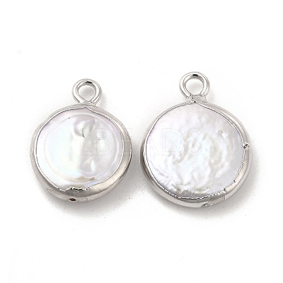 Baroque Natural Keshi Pearl Pendants PEAR-P004-59P-1