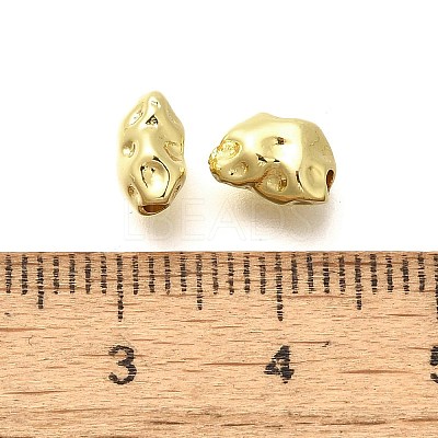 Rack Plating Nuggets Brass Beads LS-KK-M309-43G-03-1