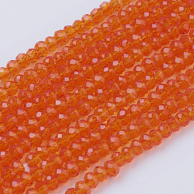 Glass Beads Strands GLAA-G045-B01-1