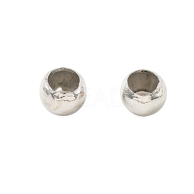Brass Crimp Beads X-KK-S509-01P-01-1