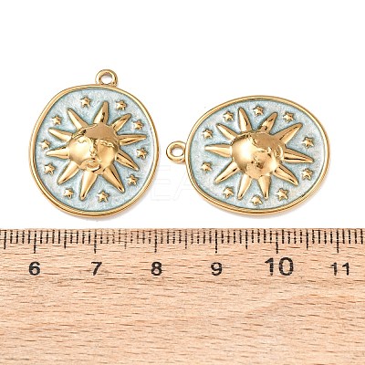 304 Stainless Steel Pendants STAS-N129-10G-03-1