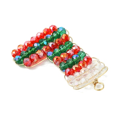 Glass Pendants PALLOY-JF03157-1