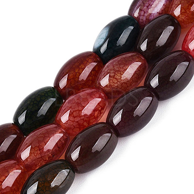 Natural Agate Beads Strands G-N362-18A-02-1