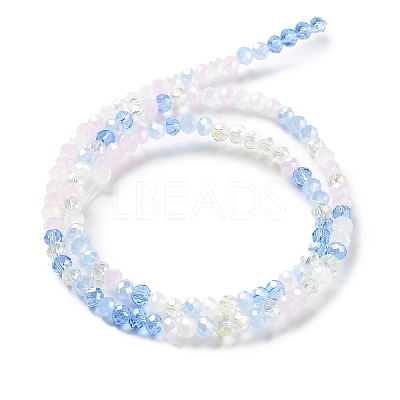 Glass Beads Strands EGLA-A034-M4mm-18-1