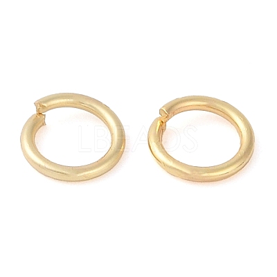 Brass Open Jump Rings KK-N254-45B-G-1