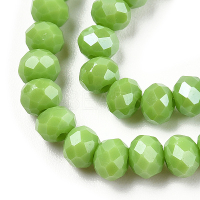 Electroplate Glass Beads Strands LS-EGLA-A034-P3mm-A28-1