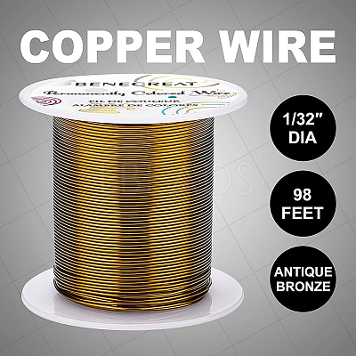 Round Copper Wire CWIR-BC0006-02B-AB-1
