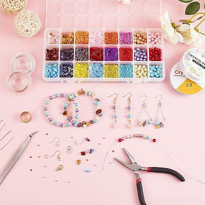 DIY Jewelry Set Making Kits DIY-NB0001-58-1