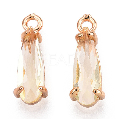 Faceted Glass Pendants X1-GLAA-T010-004I-1