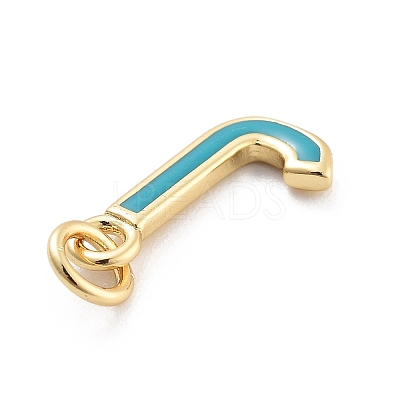 Rack Plating Brass Pendants KK-C065-03J-G-1