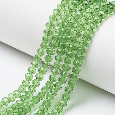 Glass Beads Strands X-EGLA-A034-T10mm-D11-1