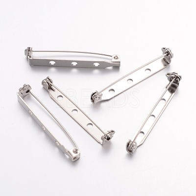 Iron Brooch Findings IFIN-R117-1