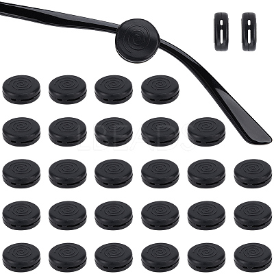 48Pcs Silicone Eyeglasses Ear Grip FIND-CN0002-47A-1