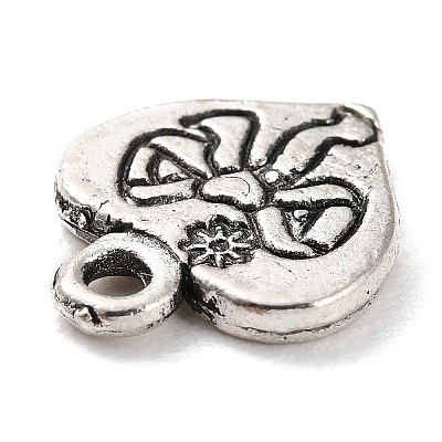 Tibetan Style Alloy Pendants PALLOY-P293-046AS-1