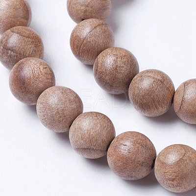 Natural Wood Beads Strands WOOD-J001-02-10mm-1