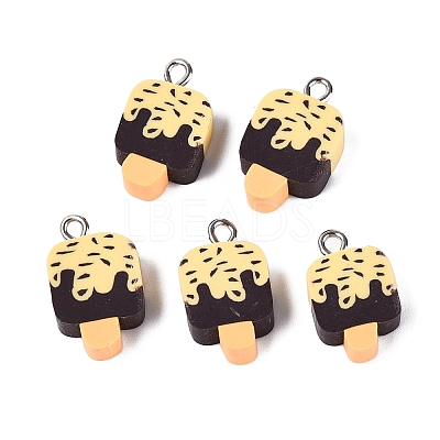 Handmade Polymer Clay Pendants CLAY-Q253-07P-02-1