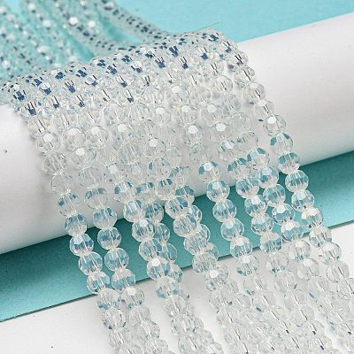 Imitation Jade Glass Beads Stands EGLA-A035-J4mm-D06-1