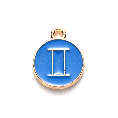 Alloy Enamel Pendants LS-ENAM-S124-01B-02I-1
