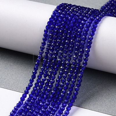 Transparent Glass Beads Strands GLAA-H021-03-09-1