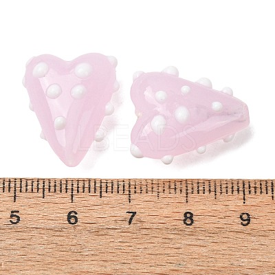Handmade Lampwork Enamel Beads LAMP-Z025-01D-1