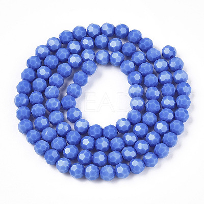 Opaque Glass Beads Stands X-EGLA-A035-P6mm-D07-1