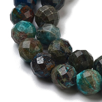 Natural Chrysocolla Beads Strands LS-G-G927-15C-1