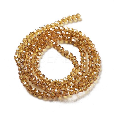 Electroplate Transparent Glass Beads Strands LS-EGLA-A035-T3mm-A04-1