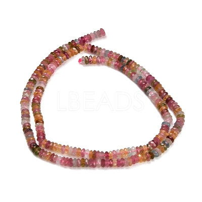 Natural Multicolor Tourmaline Beads Strands GG-CBA4399-E01-01-1