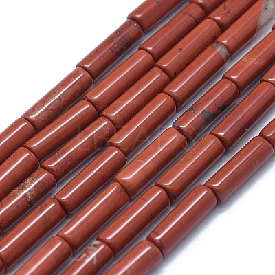 Natural Red Jasper Beads Strands G-F631-D24-1